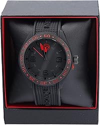 FC Bayern Múnich Reloj de Hombre Negro/Rojo 