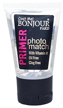 Bonjour Paris Coat Me Photo Match Translucent Silicon Gel Primer, 25 gm