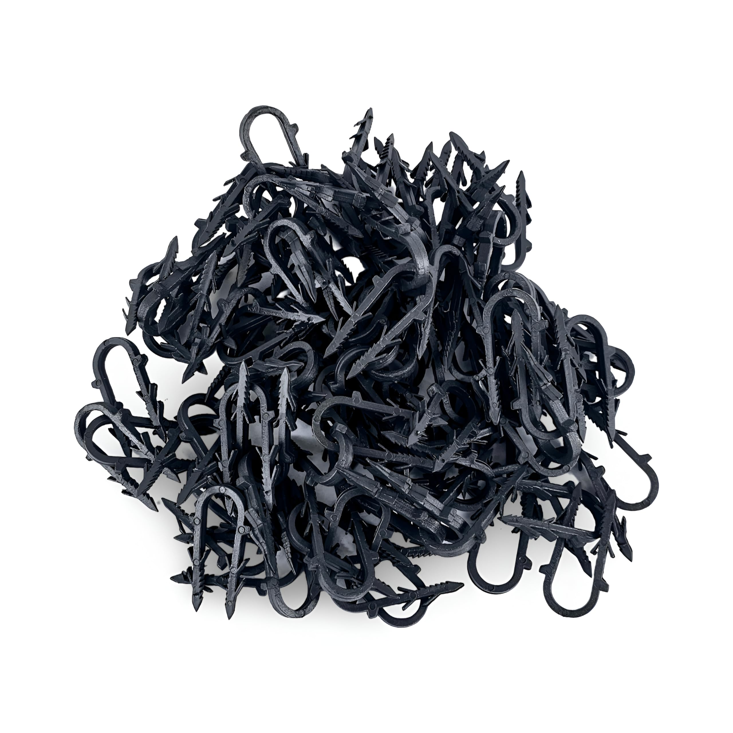 60mm Pipe Clip Staples for Underfloor Heating Installation - Fits 16mm Pipes - Pack of 100