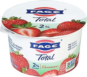 Fage Total Greek Yogurt, 2%, Strawberry, 5.3 oz