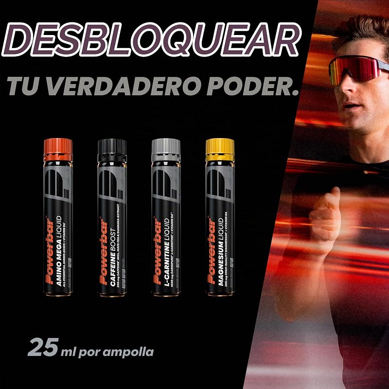 - Black Line - Magnesium Liquid - 20x25ml - 250mg de magnesio - Vitamina B6
