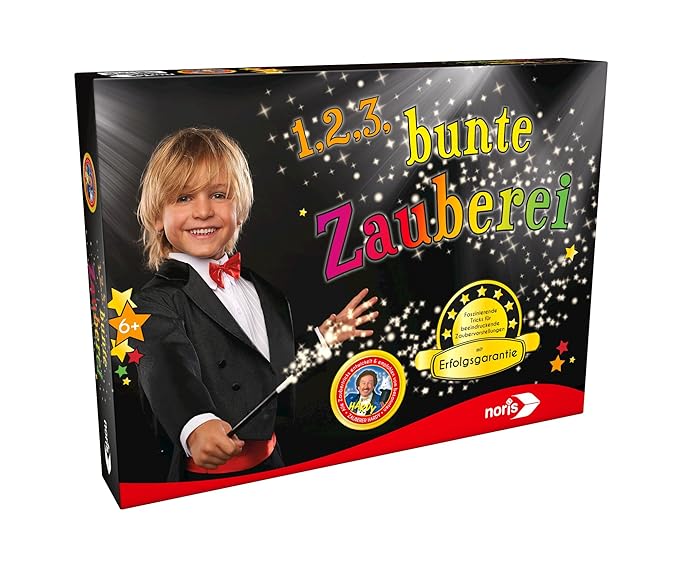 Noris 606321164 - 1,2,3, … bunte Zauberei - mit Erfolgsgarantie