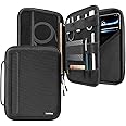 tomtoc Portfolio Case for 11 Inch iPad Pro M4 & iPad Air M2 2024, iPad Pro M2&M1, 10.9-in iPad Air 5, 10.9-in iPad 10, Carrying Storage Sleeve Bag with Accessories Compartment