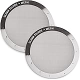 Reusable Premium Metal Filters by Slimm Filter for Use in the AeroPress Coffee Maker, Package of 2 Filters