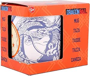 TAZA CERAMICA 325 ML | EN CAJA DE REGALO DRAGON BALL : Amazon ...