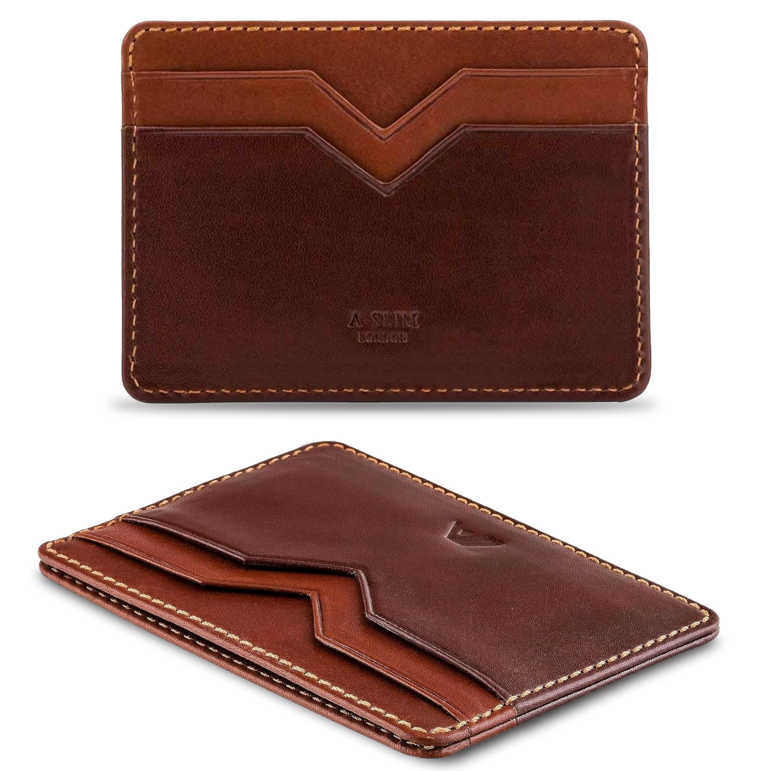 Leather Card Wallet - Slim Credit Card Holder - Minimalist Cardholder Wallet - Front Pocket Wallet - Card Holder Case Wallet - Yaiba