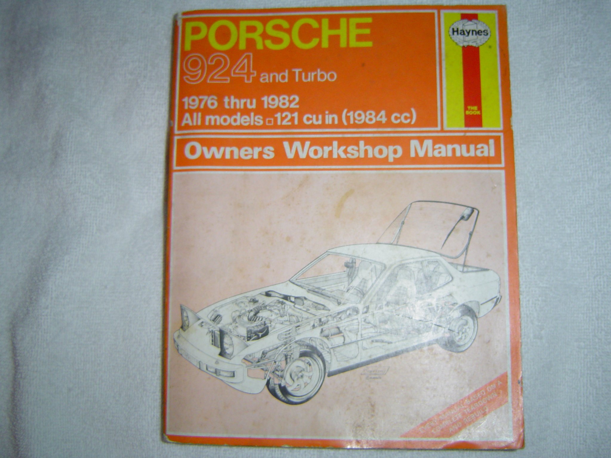 Porsche 924 and Turbo 1976-82 Owner's Workshop Manual Hardcover – January,  1985
