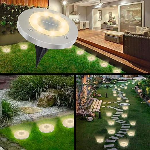 luces solar de tierra blanca dutison 10