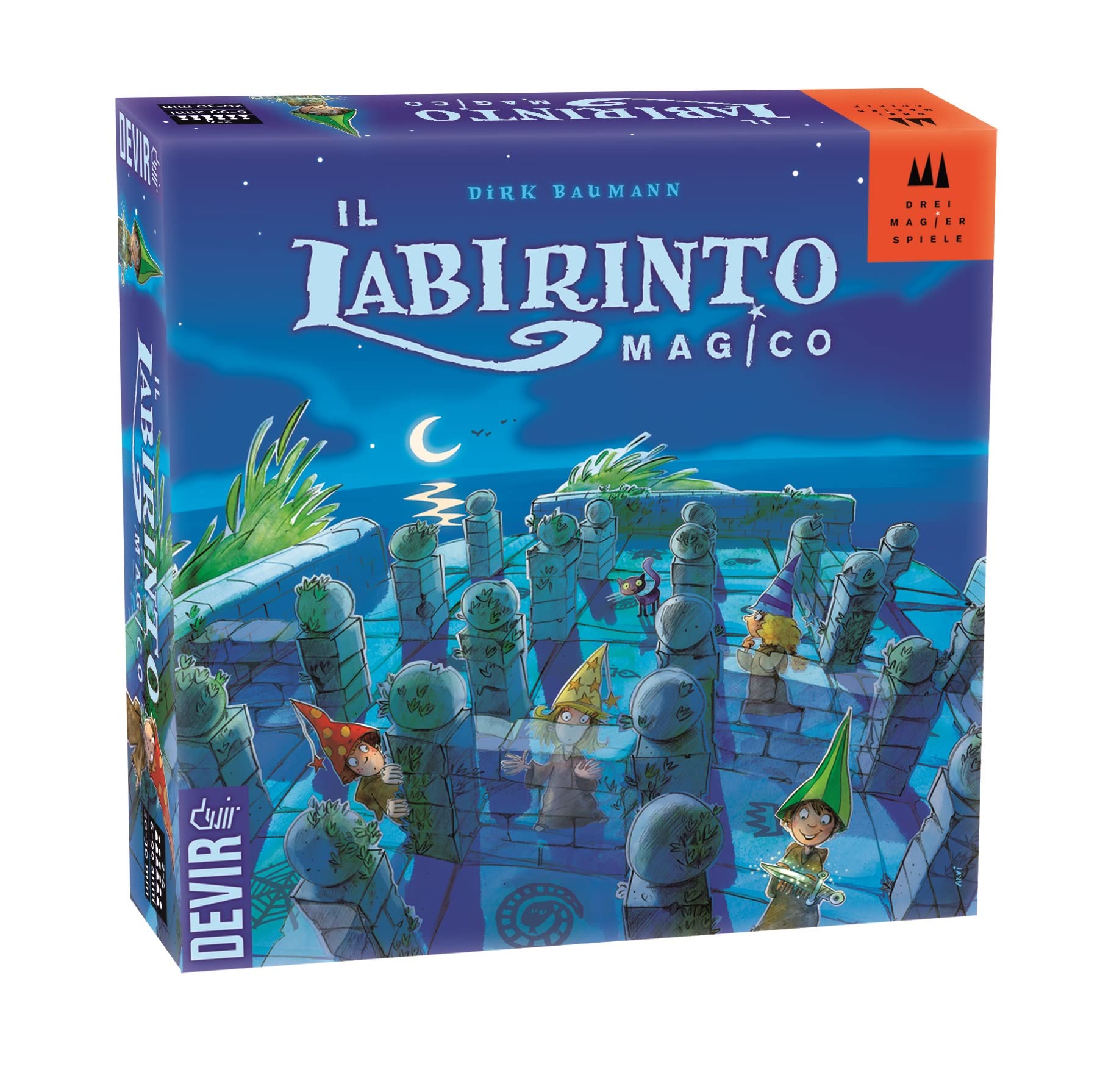 DEVIR The Magic Labyrinth, Children's Board Game in Italian