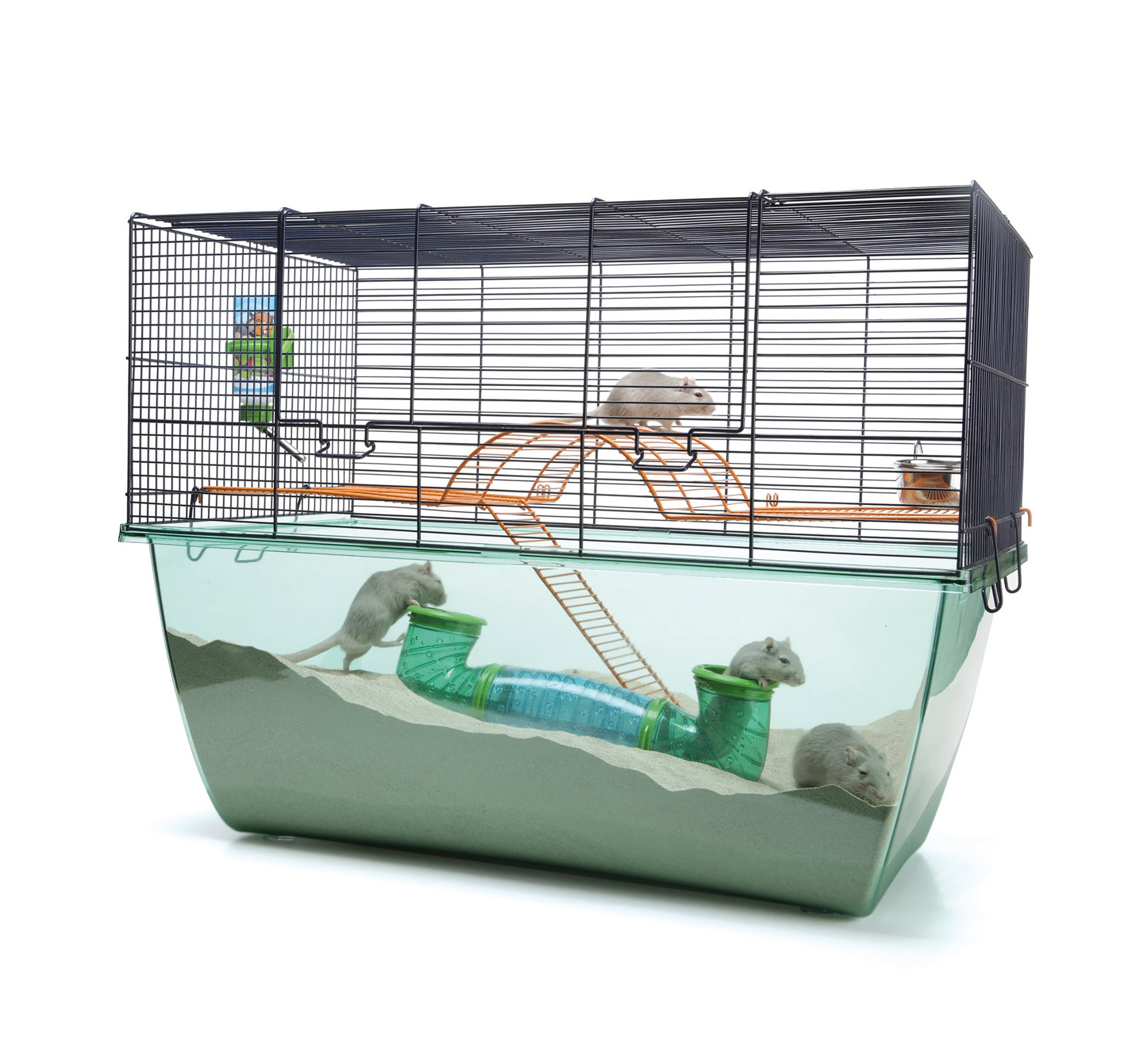 Savic Habitat Xl Navy Blue Gerbil Cage 70 X 37 X 56 Cm