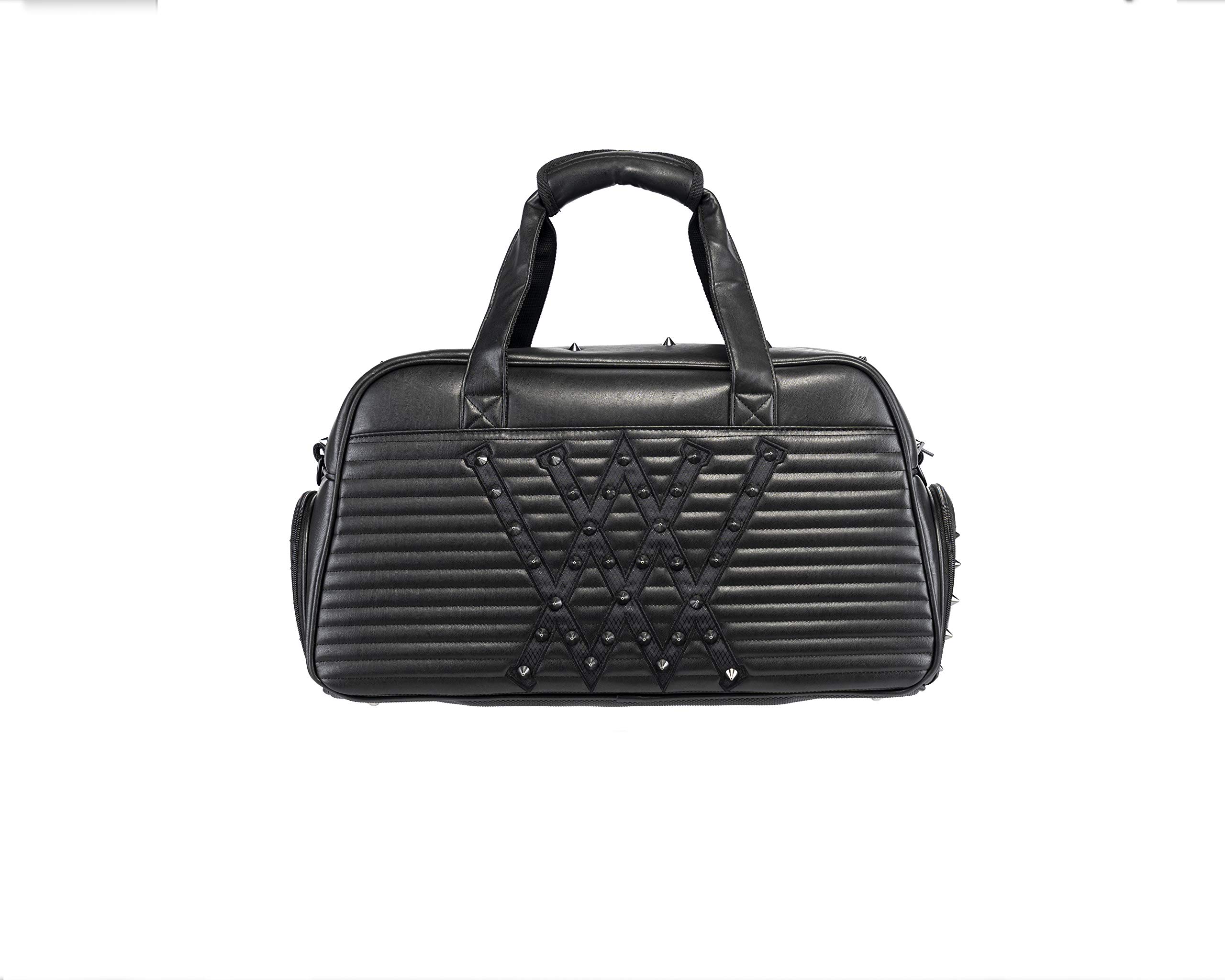 20BK Black&White Boston Bag ANEW Golf