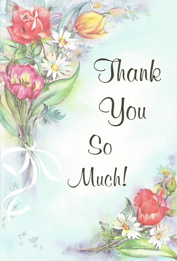 Thank You So Much Ty 2 Amazon De Burobedarf Schreibwaren