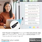 The Magnet Shop TMS A5 Magnetic Weekly Planner with Dry Wipe Pens view 4