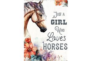 FOXKISS Horse Diamond Art Painting Kits for Adults - Full Drill Diamond Dots Paintings for Beginners, Round 5D Paint with Diamonds Pictures Gem Art Painting Kits DIY Adult Crafts Kits 12x16inch