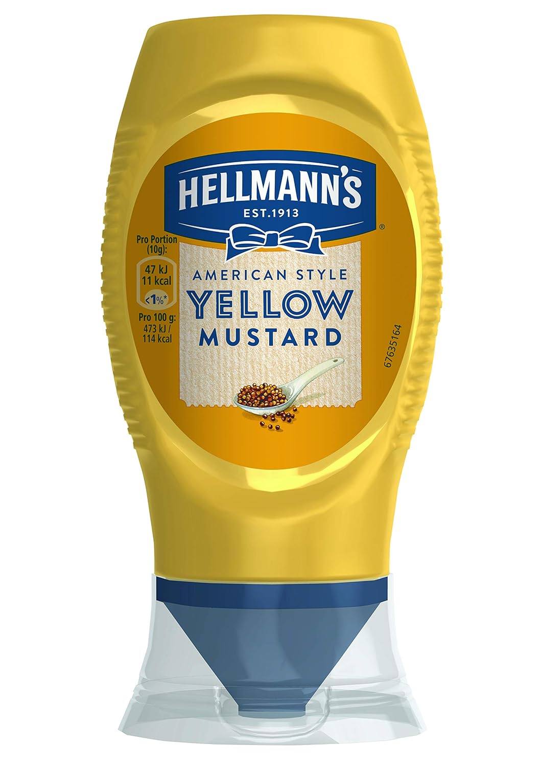 Hellmann's American Style Yellow Mustard Senf (Klassisch mild, würziger