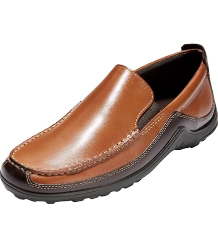 Allen Edmonds Men’s Santiago Brown Leather Slip On Loafers Size 10 Men main image 3