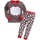 VAENAIT BABY 12M-7T Kids Boys Sleepwear Pajama 2pcs Set Winter Santa M