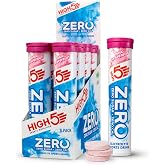 HIGH5 Zero Active Hydration Drink Tabs - 8 x 20 Tablet Tube, Pink Grapefruit