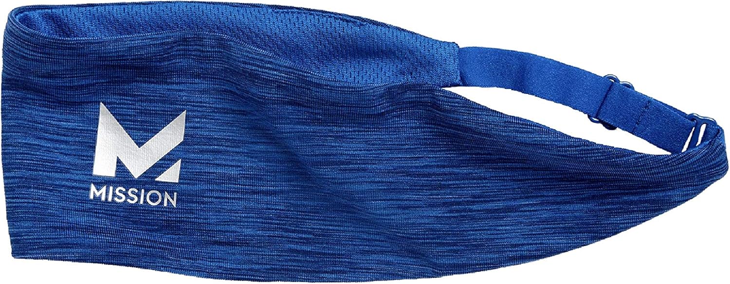 Mission Cooling Lockdown Headband Cools when Wet