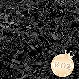 Zankubom 1/2LB Black Crinkle Cut Paper Shred Filler
