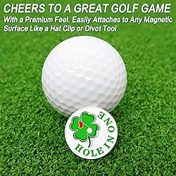 FINGER TEN Golf Ball Marker with Hat Clip Markers