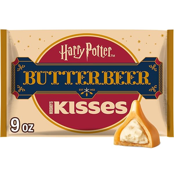 HERSHEY’S KISSES BUTTERBEER FLAVORED, EASTER CANDY BAG, 9...