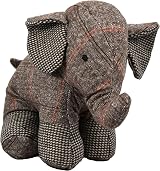 The Magic Toy Shop Weighted Elephant Door Stop Novelty Fabric Floor Stopper 1kg view 4