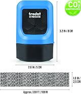 Trodat ID Protector Ink Roller – Identity Theft Protection Roller Stamp view 6