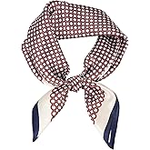 MEISEE 100% Pure Mulberry Silk Scarf 21" Square Scarf Neckerchief Headscarf Breathable Lightweight for Women Gift Packed