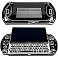 GPD Win 4 Matte Skin, PSP 3000 Black Edition, Full Wrapping Matte Vinyl Skin for GPD Win 4 (Designed by POP SKIN) Compatible with Both USB A Version and Oculink Version.