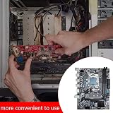 Lodokdre X79 Motherboard LGA1356 2x DDR3 ECC REG M.2 NVME SATA3.0 Gaming view 4