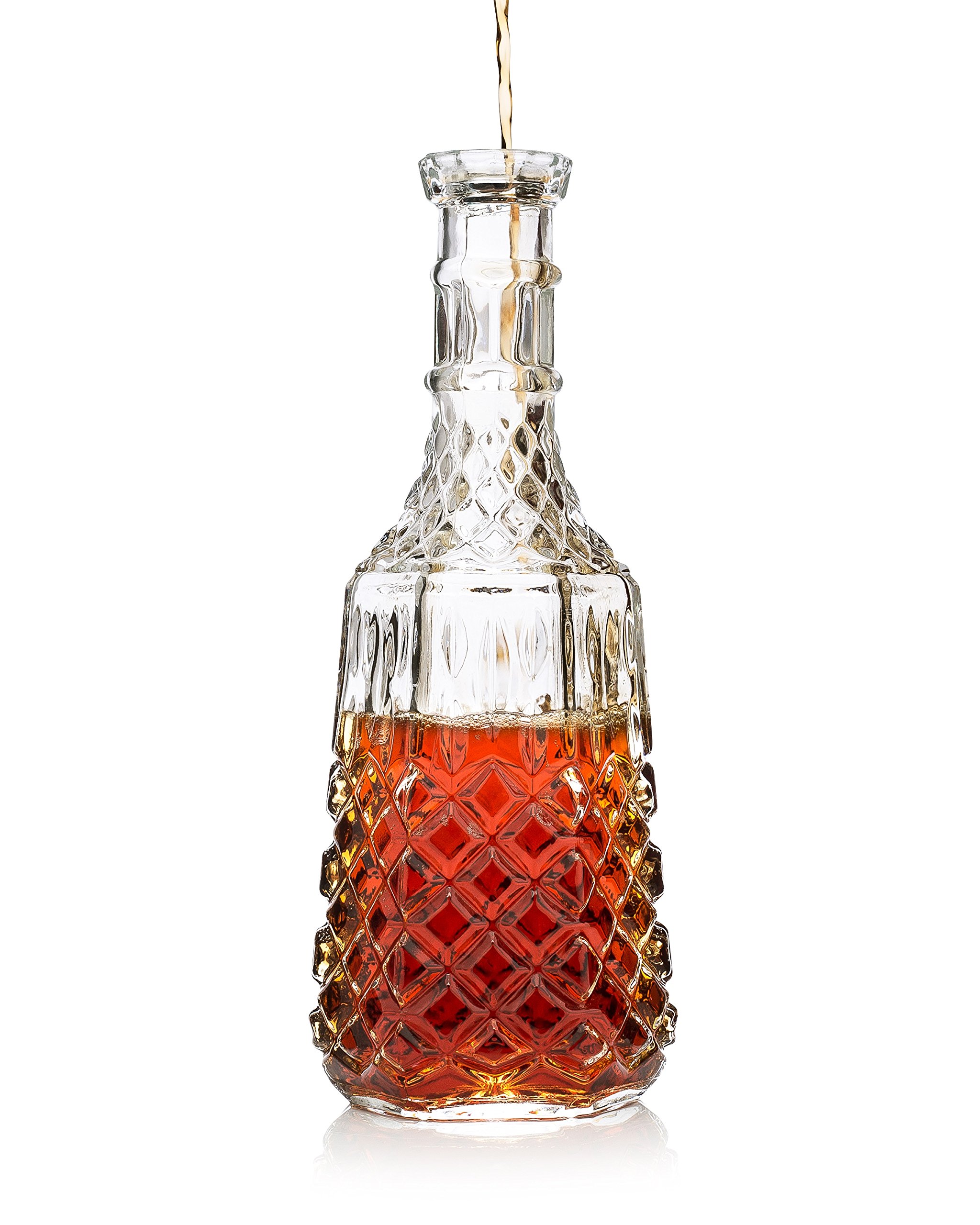 JUWA PREMIUM Large Whiskey and Wine Glass Liquor Decanter