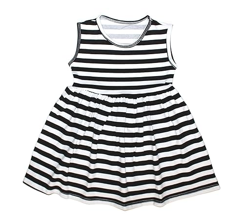 girls black tank dress