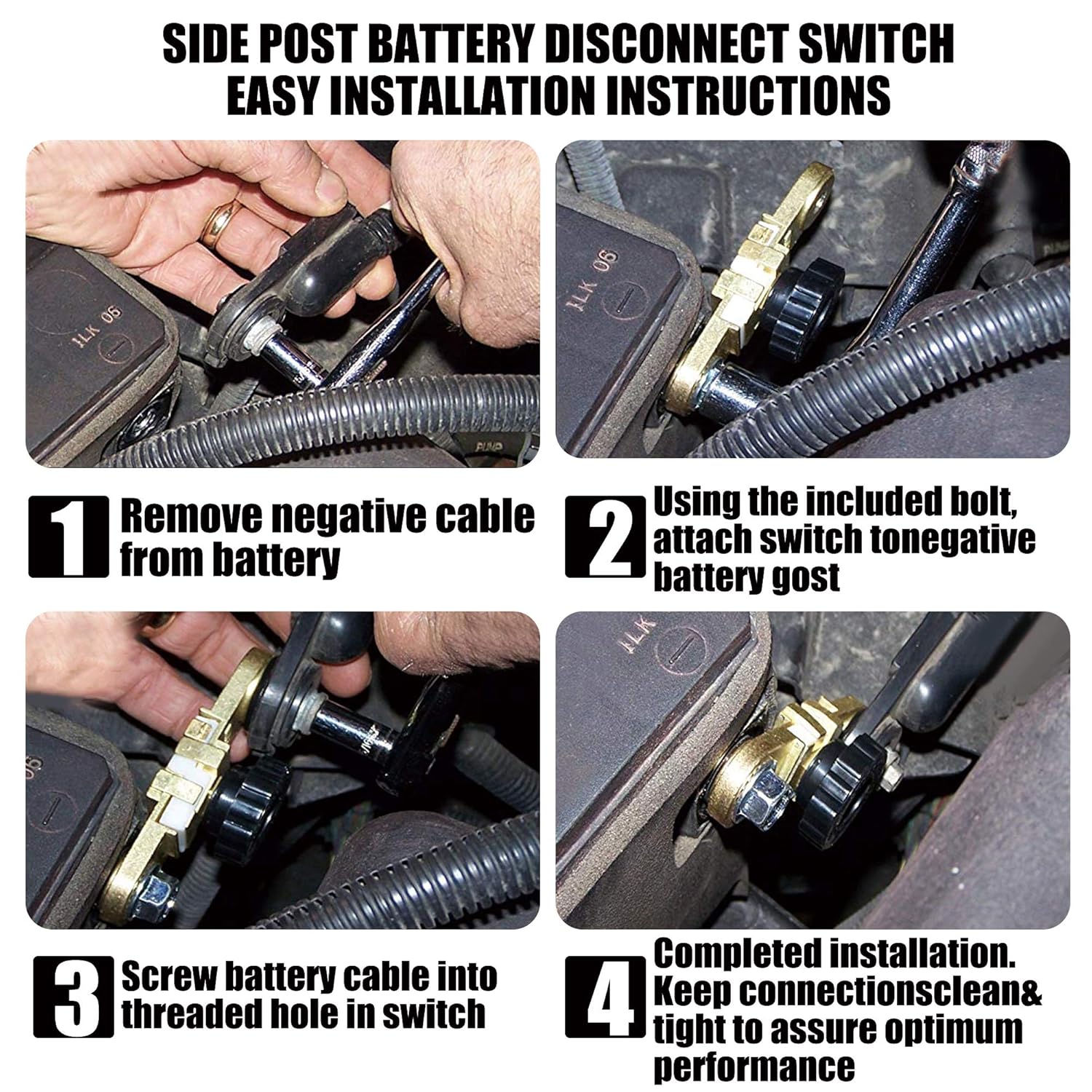 Battery Cutoff Shut Off Kill Switch Auto Parts Fix Battery Drain Car Battery Terminal Link