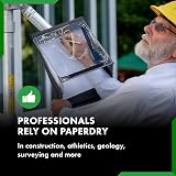 Paperdry Waterproof Clipboard A4 Portrait Black PVC with Cover view 7