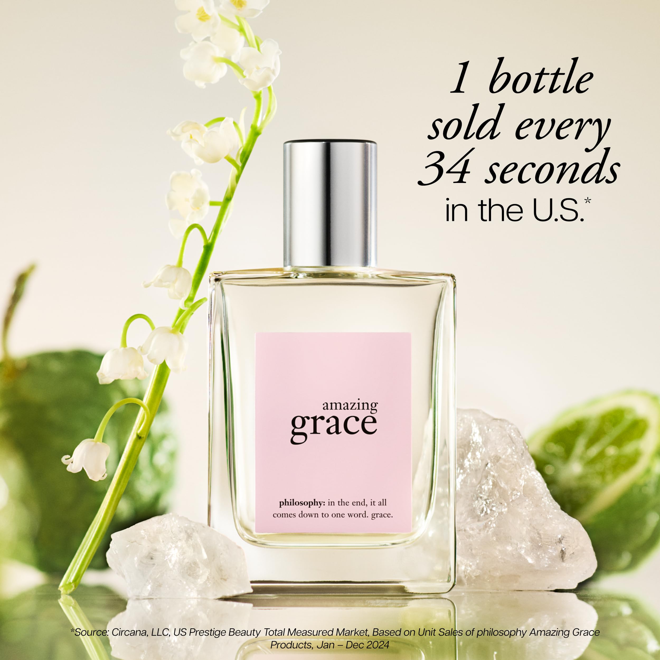 Filosofía increíble gracia eau de toilette 2 fl oz