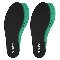 2 Pair -Womens Breathable Thin Insoles Memory Foam