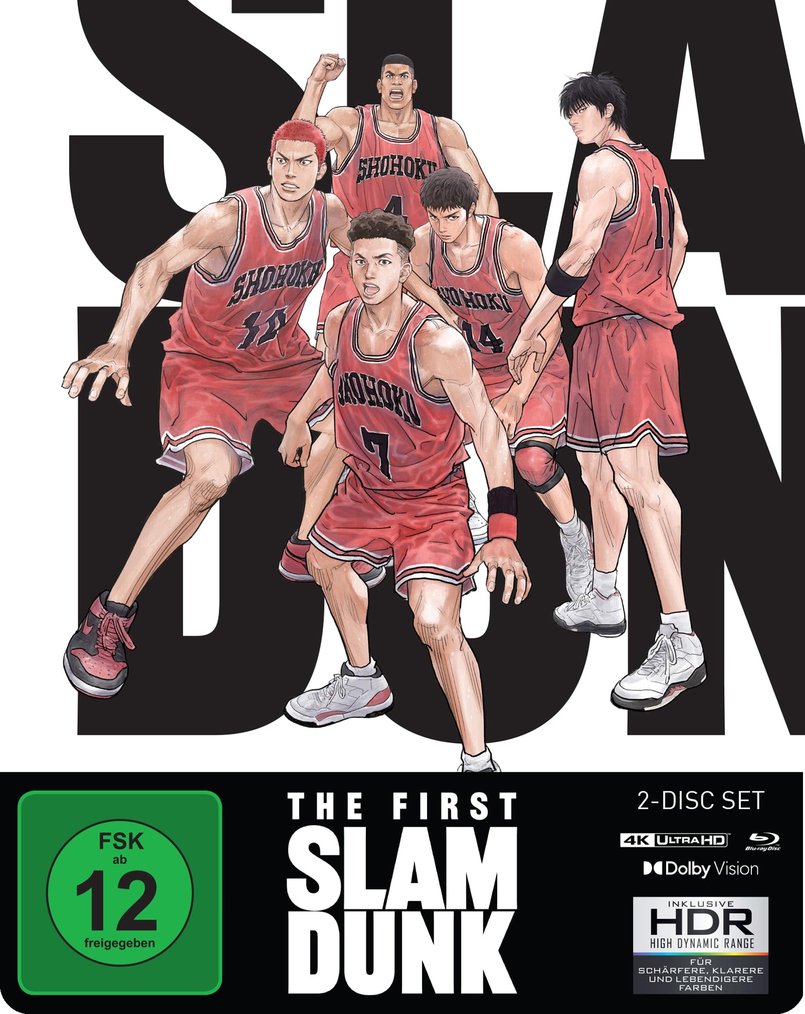 The First Slam Dunk - Steelbook Edition (Steelbook, 4K-UHD+Blu-ray)