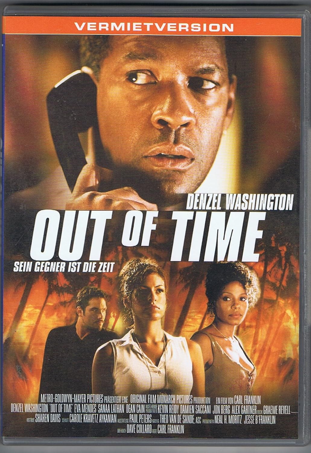 Out Of Time Sein Gegner Ist Die Zeit Amazon Fr Dvd Blu Ray
