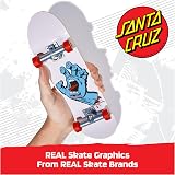 Tech Deck Santa Cruz Handboard Mini Skateboard 9x Size Kids Toys 6+ view 3