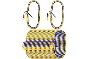 TFTAFAN Graduation Leis - Ribbon Lei Necklace for 2025 Graduation Parties - Braided Necklace Gift Accessories for Women & Men