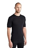 Icebreaker Merino T-Shirts for Men - Black - Medium