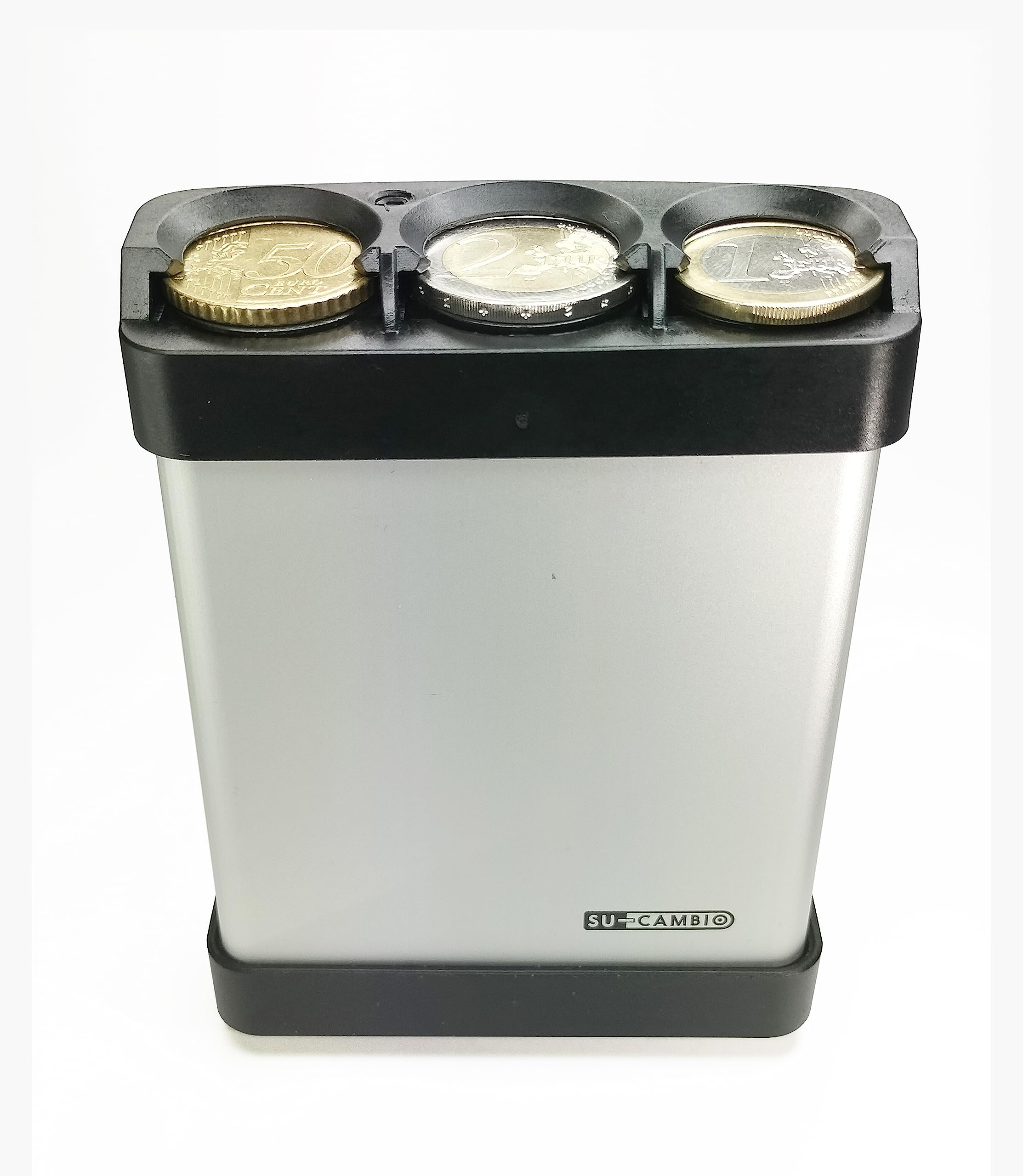 SU-CAMBIO Aluminium EURO coin dispenser