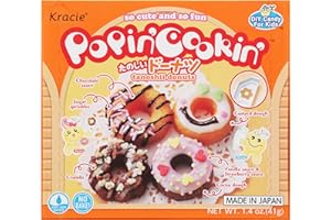 Kracie Popin' Cookin' DIY Candy Donuts Kit, No Bake, 1.4 Ounces (Pack Of 5)
