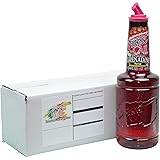 Finest Call Premium Grenadine Syrup Drink Mix, 1 Liter Bottle (33.8 Fl Oz), Individually Boxed