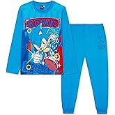 Sonic The Hedgehog Shadow Boys Pajama Set, Cozy Loungewear, Soft PJs Sleepwear - Gaming Gifts for Boys