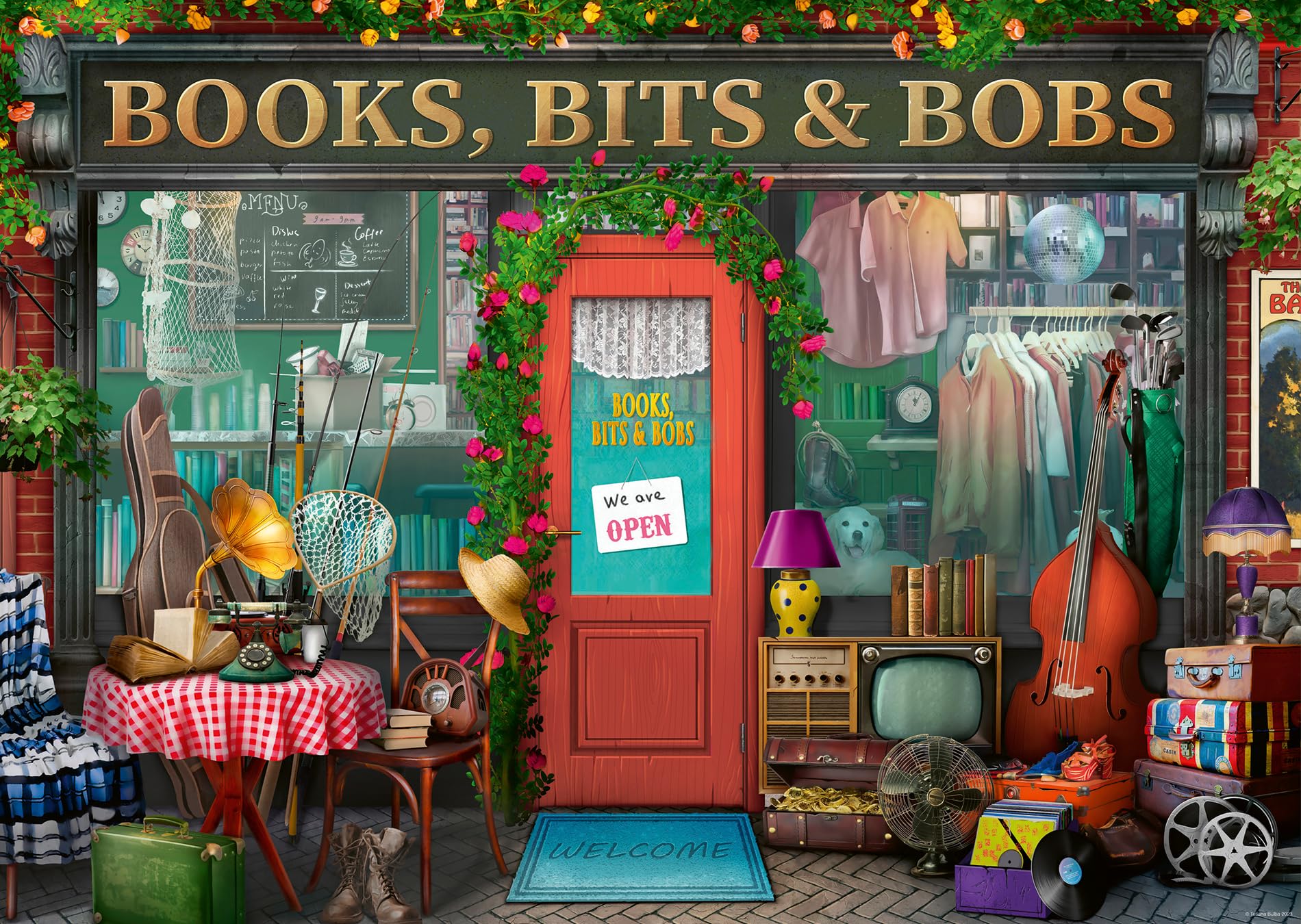 Ravensburger Books, Bits & Bobs 1000 Piece Jigsaw Puzzles for Adults and Kids Age 12 Years Up — image 1