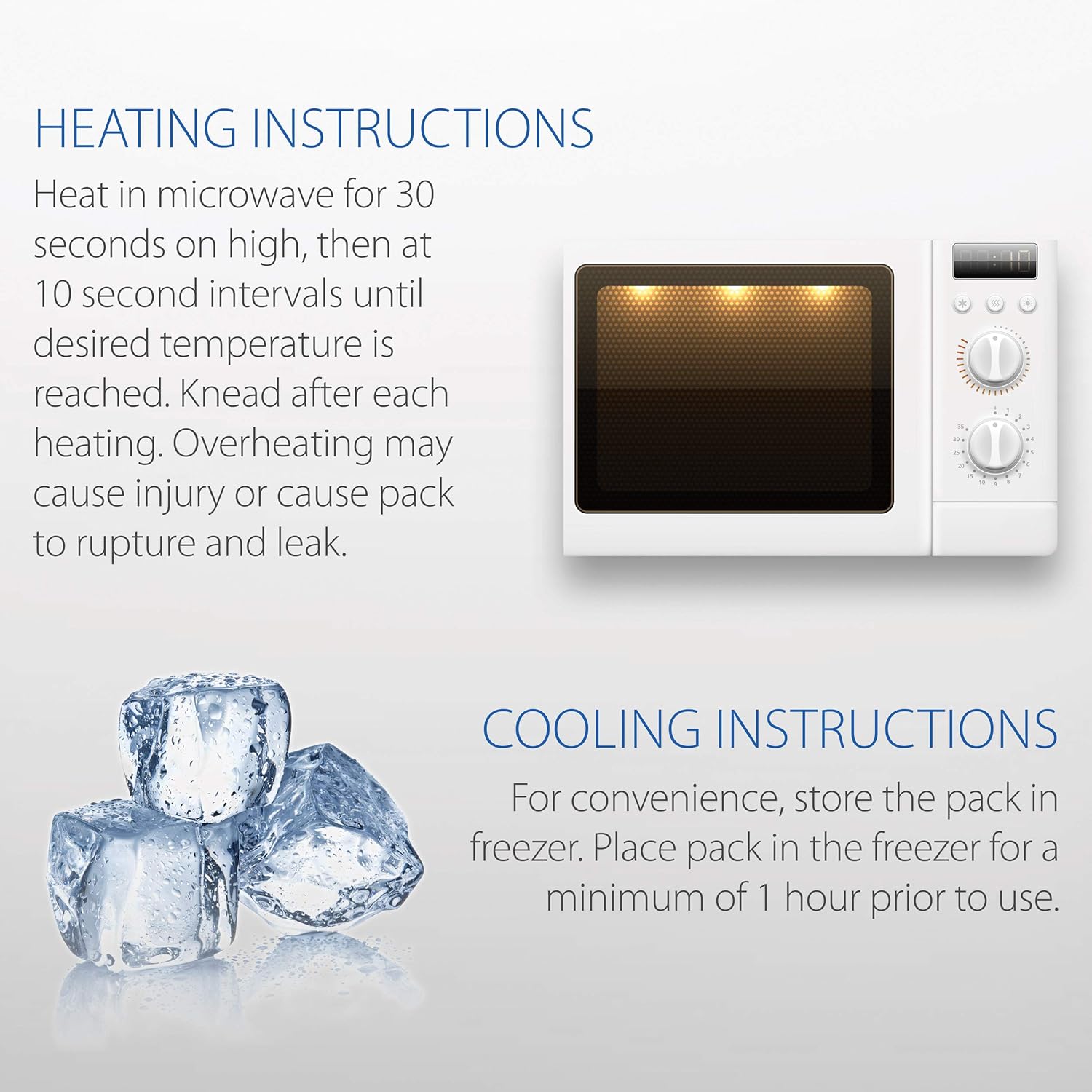 Core Products Soft Comfort CorPak Hot and Cold Therapy - 10" X 13" (2 Pack): Health & Personal Care