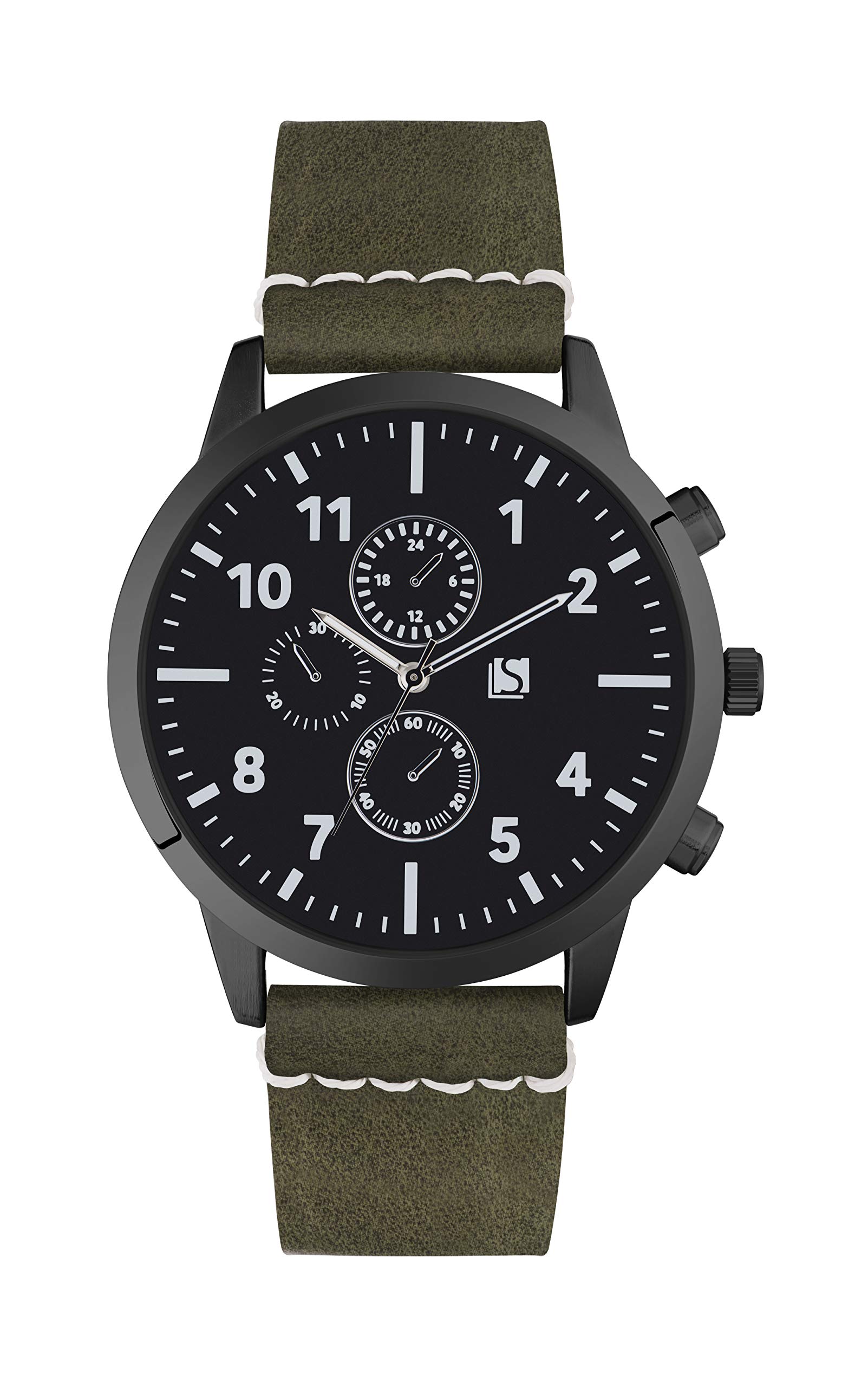 Spirit Mens Analogue Classic Quartz Watch with PU Strap ASPG21