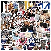 60pcs TV Series Stickers for Teens Adult,Heated Rivalry Stickers Waterproof Vinyl Movie Decal for Water Bottle Skateboard Guitar Travel Case Bike Laptop,Car Bumper,Luggage,Phone (HeatedB)